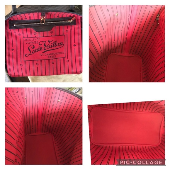 Gorgeous Louis Vuitton Neverfull MM Damier Ebene - Picture 14 of 17